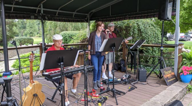 Trio at Harmony Hill Vineyard